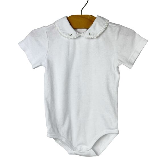 Gymboree Other - Vintage Gymboree Floral Collar Bodysuit Size 24 Months